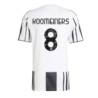 Juventus Teun Koopmeiners #8 Maglia Gara Casa Repliche 2025-26 Maniche Corte